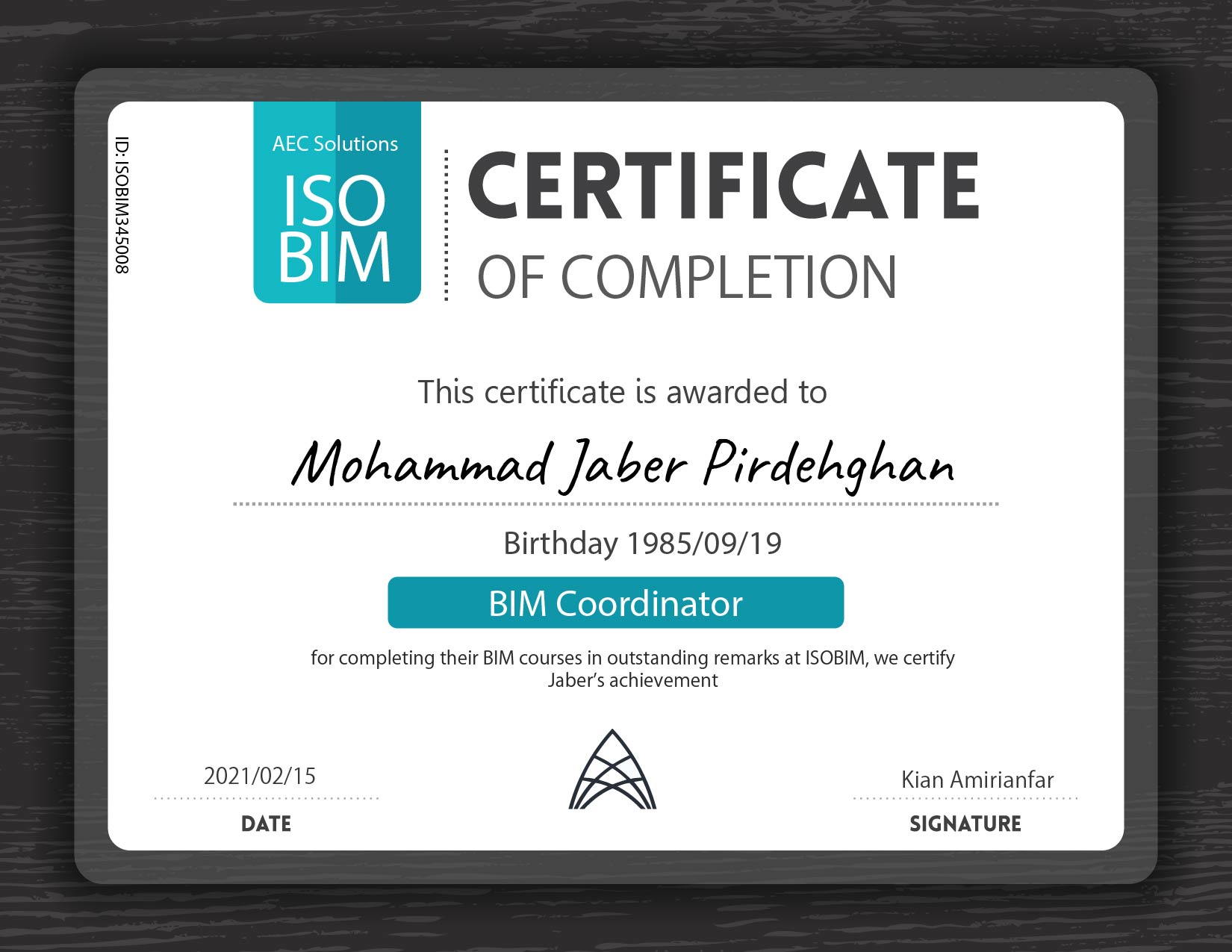 Mohammad Jaber Pirdehghan